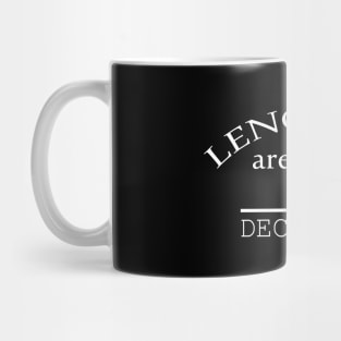 legends are born in december Mug